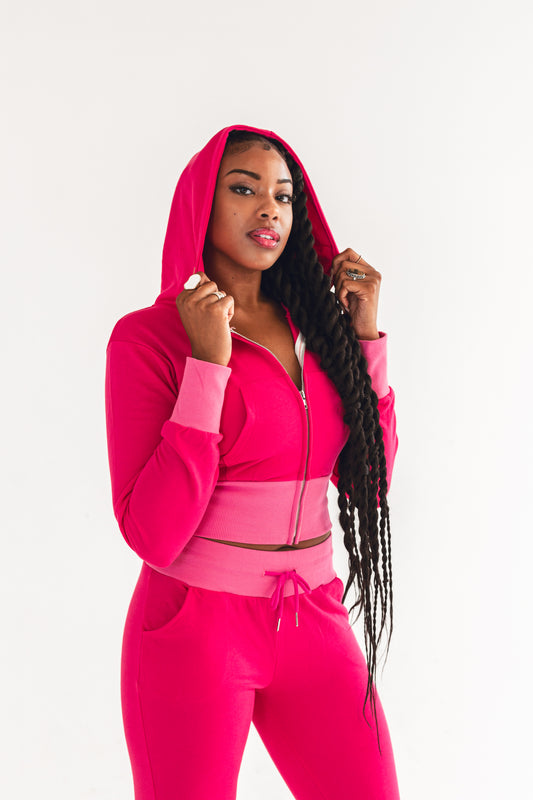 Sugar Crush Cropped Hoodie